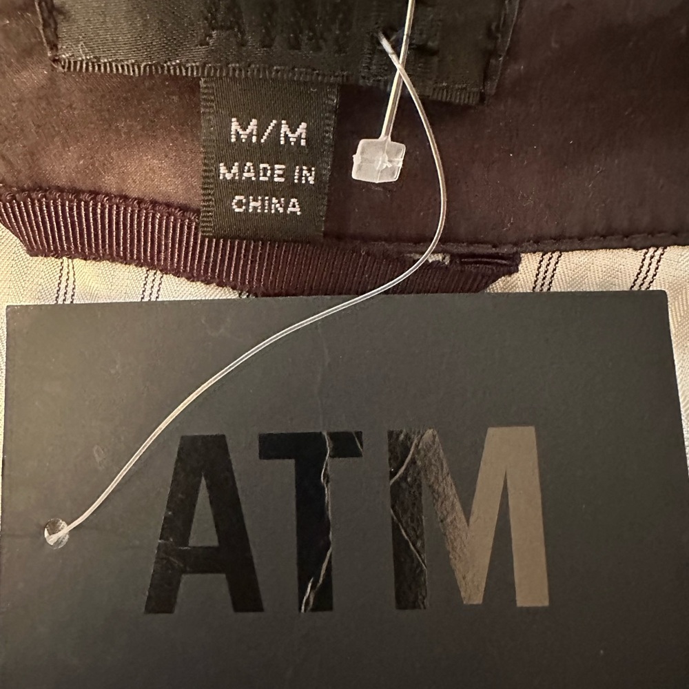 ATM Black Rain Jacket